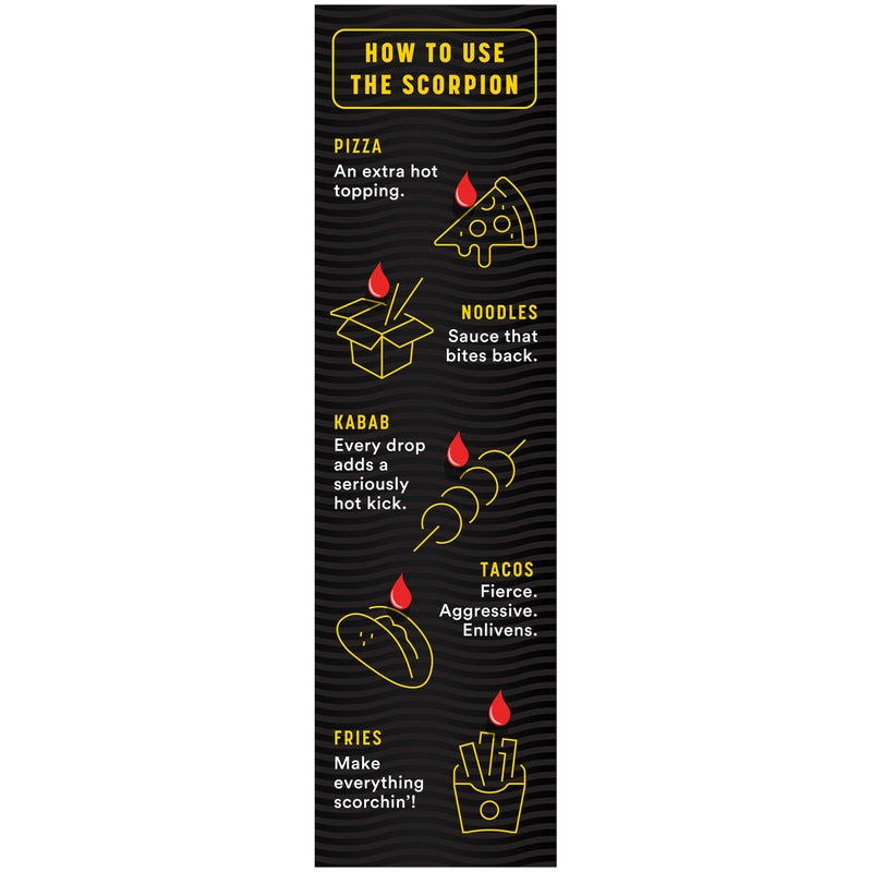Tabasco Scorpion Hot Sauce (5 Ounce) - Image 4